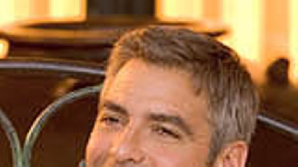 George Clooney chillaa kasinolla