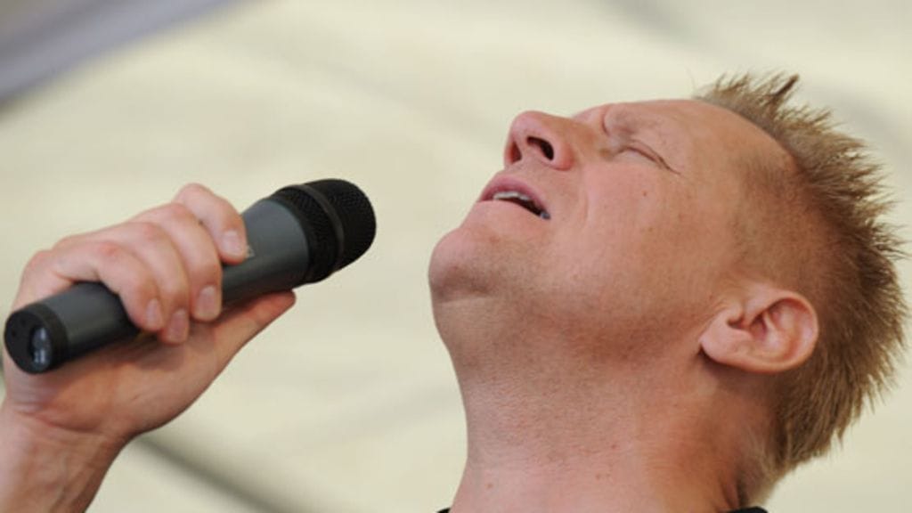 Olli Lindholm voitti Iskelmä-Finlandian vuonna 2008 (kuva: Timo Jaakonaho/Lehtikuva)