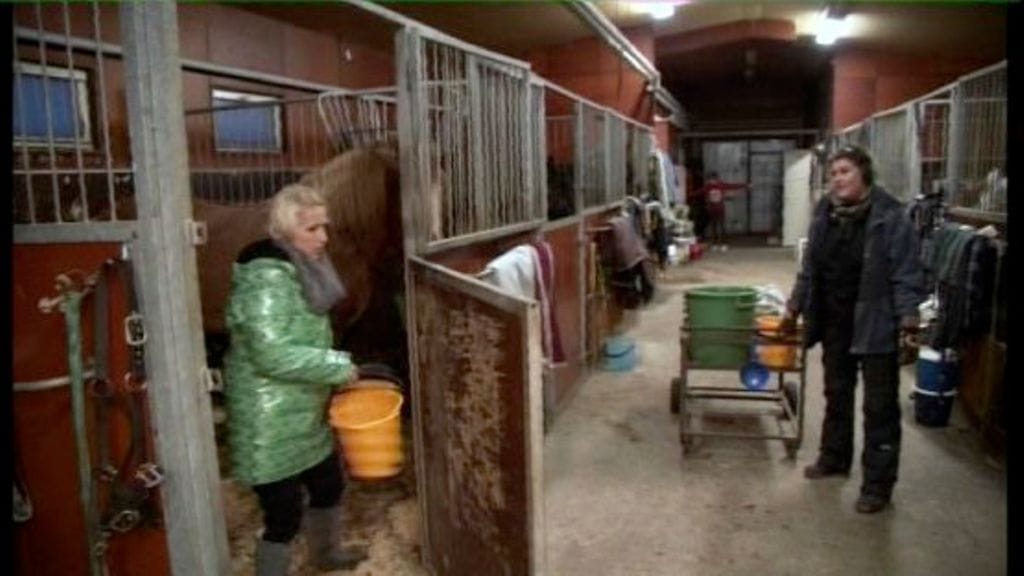 Anna perho vieraili Riitta Väisäsen luona (kuva: MTV3)