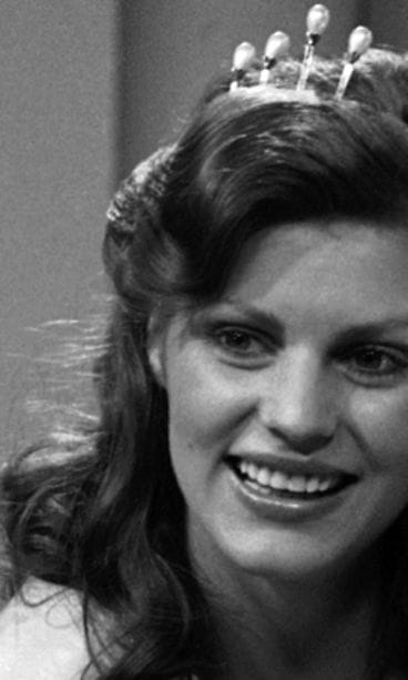 Riitta Väisänen oli vuoden 1976 Miss Suomen ensimmäinen perintöprinsessa (kuva: Lehtikuva)
