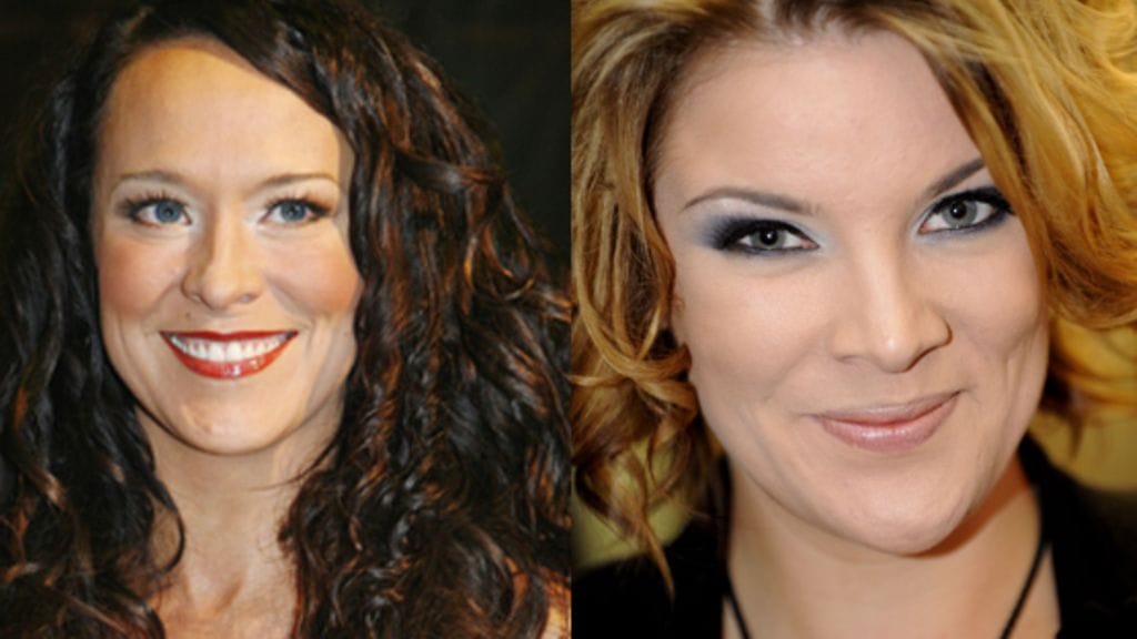 Ellen Jokikunnas ja Hanna Pakarinen (kuva: Lehtikuva)