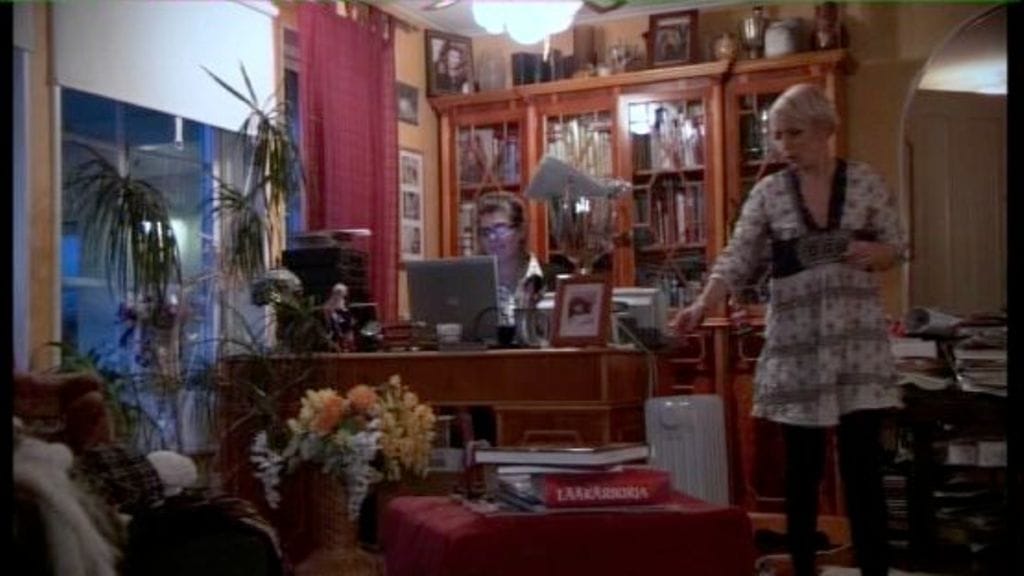 Anna Perho vieraili Riitta Väisäsen luona (kuva: MTV3)