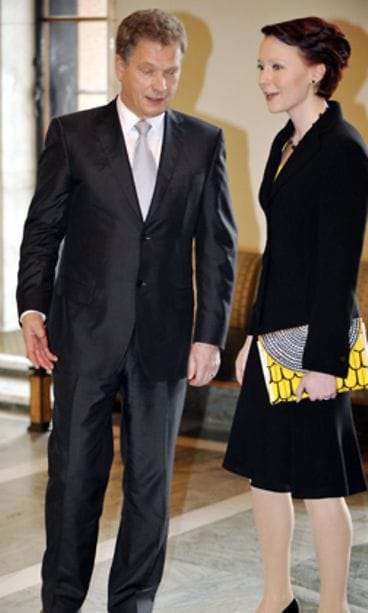 Sauli Niinistö ja Jenni Haukio (kuva:Lehtikuva)