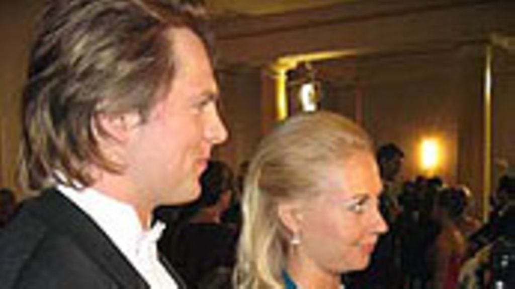 Krisse Salminen ja Jori Kopponen Linnan juhlissa 2006