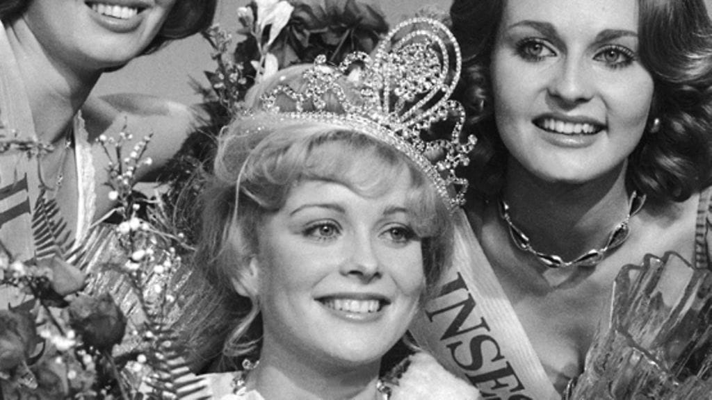 Vuoden 1977 Miss Suomi Armi Aavikko (kuva: Lehtikuva)