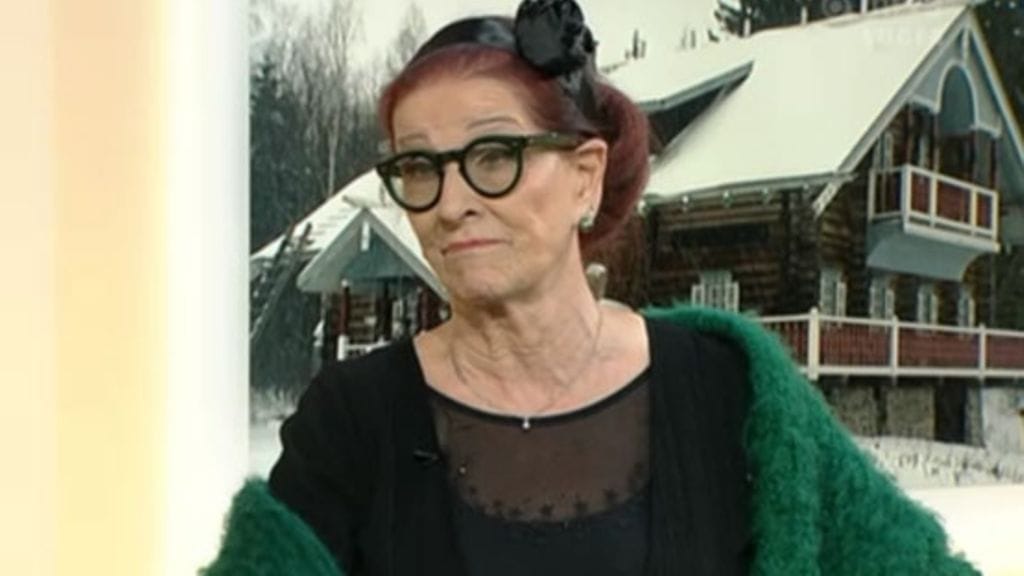 Aira Samulin muisteli Studio55.fi-lähetyksessä lapsuuttaan sota-aikana.