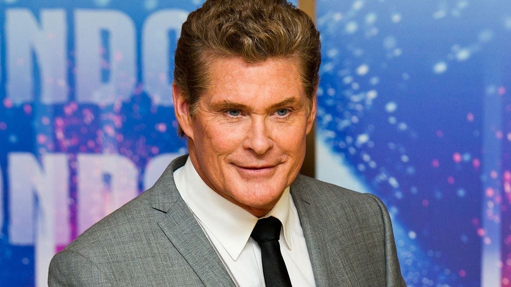 David Hasselhoff ei oikeasti viihdy vedessä.