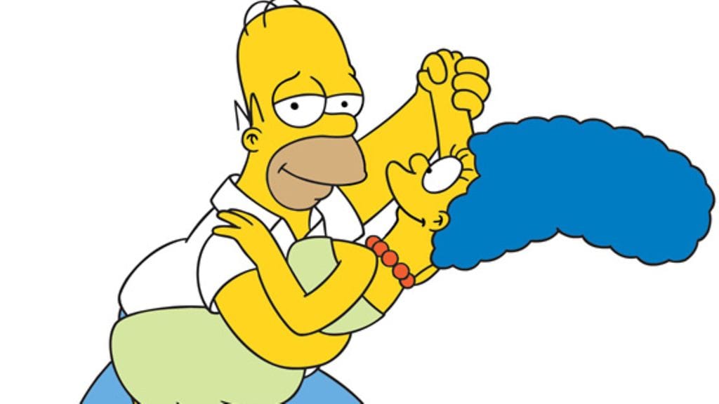 Marge ja Homer Simpson