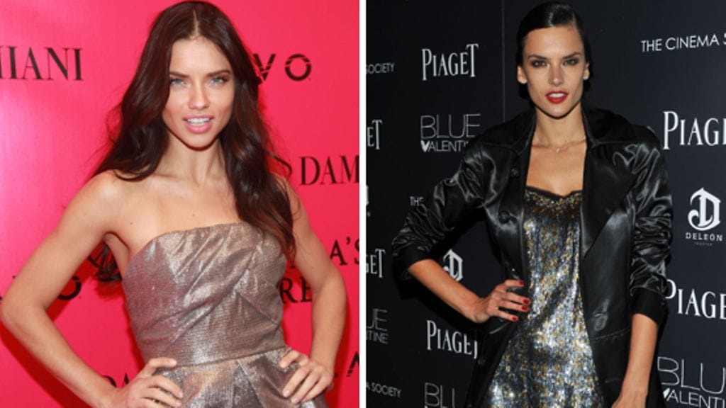 Tunnetut Victoria´s Secret -mallit Adriana ja Alessandra.