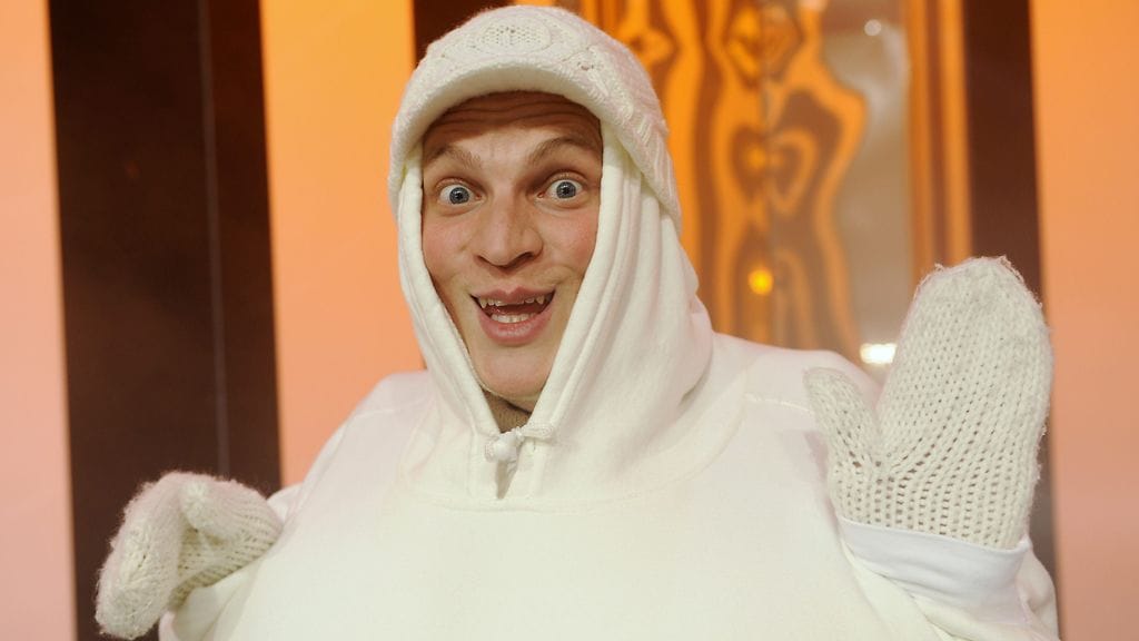 Riku Nieminen tunnetaan muun muassa Munamies-sketsihahmostaan.