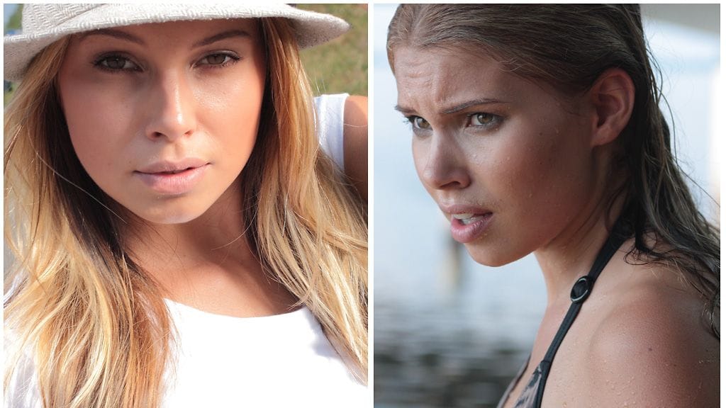 Entinen Miss Suomi Viivi Pumpanen Biisonimafia-sarjassa.