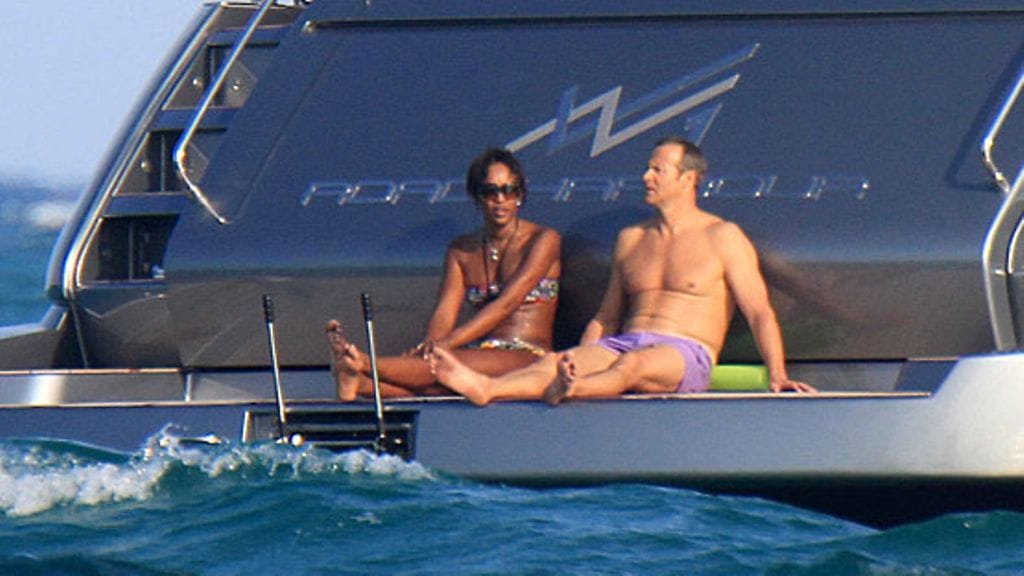 Naomi Campbell ja Vladimir Doronin