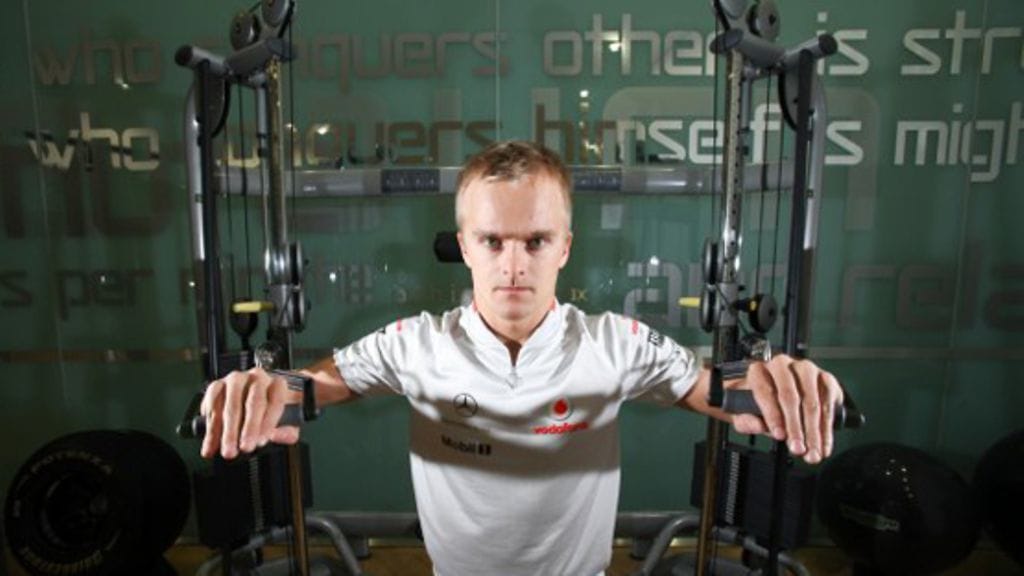 Heikki Kovalainen treenaa (McLaren)