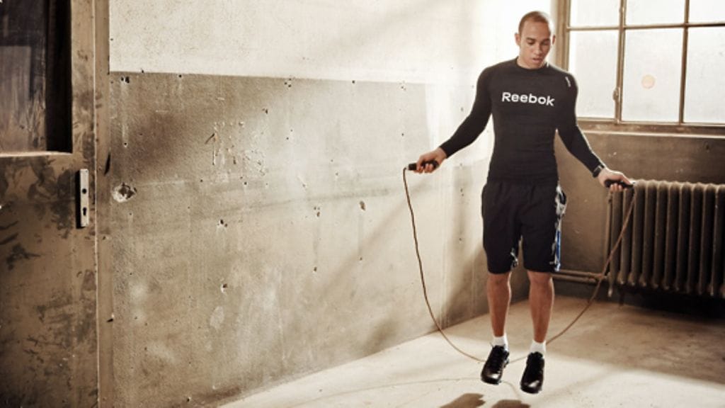 Lewis Hamilton Reebokin mainoksessa (Getty)