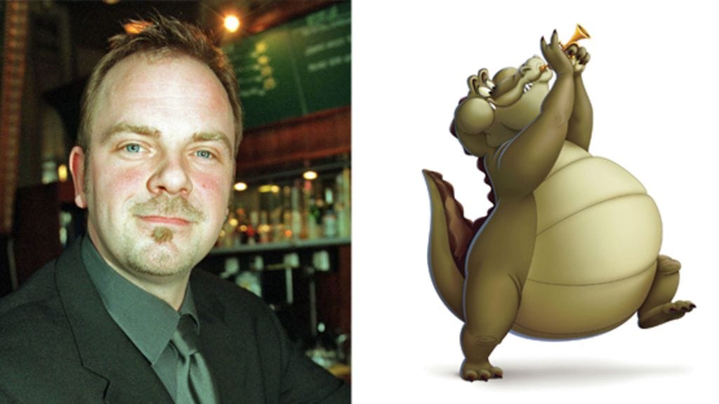 Sasu Moilanen ja Louis (Lehtikuva ja (c) Disney Prinsessa ja sammakko, ensi-ilta 19.2.2010)