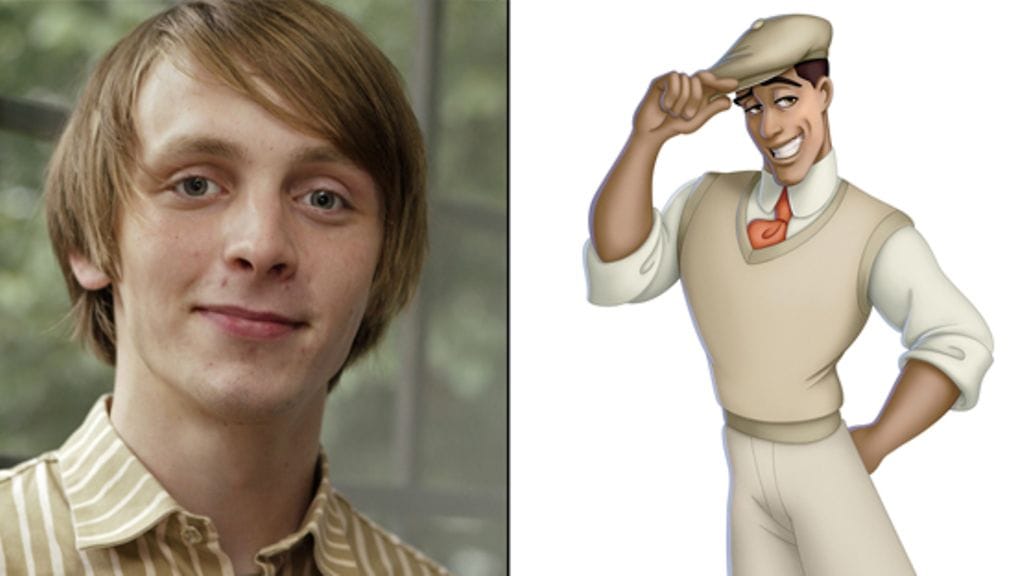 Reino Nordin ja Naveen (Lehtikuva ja (c) Disney Prinsessa ja sammakko, ensi-ilta 19.2.2010)