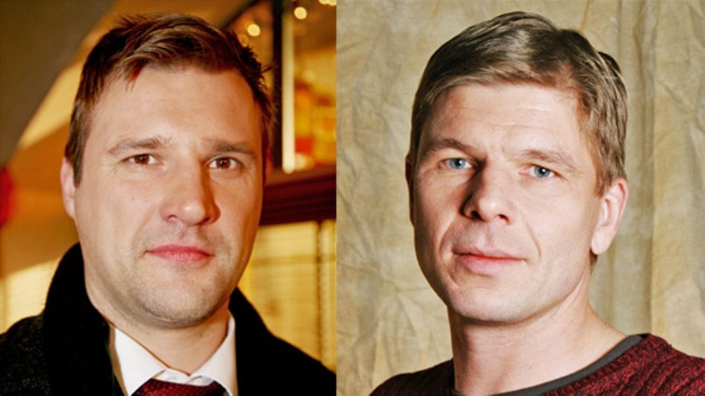 Henri Halkola, uusi Kari Taalasmaa. Kuvassa myös Tommi Taurula. (MTV Oy)