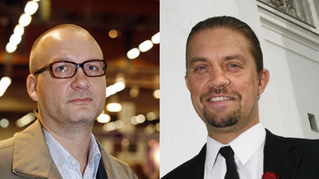 Jyrki Lehtola ja Oskari Katajisto. Kuvat: Lehtikuva.