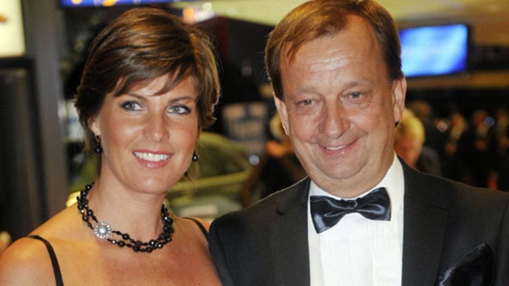 Hjallis Harkimo ja Helena Karihtala (Kuva: Lehtikuva)