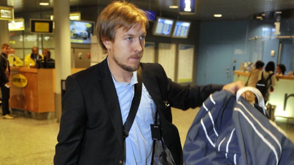 Jääkiekkoilija Niklas Hagman. (Kuva: Jussi Nukari/Lehtikuva)