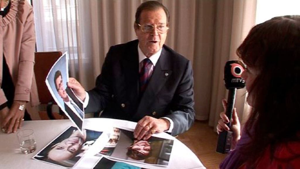 Roger Moore ja vaimo Christina Tholstrop (kuva: Lehtikuva)Roger Moore ja vaimo Christina Tholstrop (kuva: MTV3)