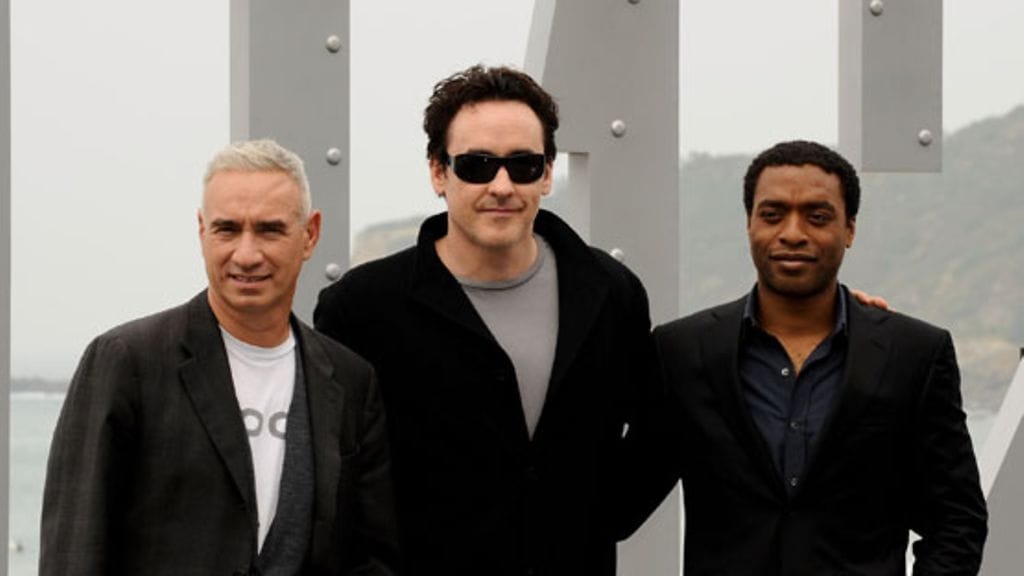 2012 John Cusack Chiwetel Ejiofor Roland Emmerich (Kuva: Getty/All Over Press)