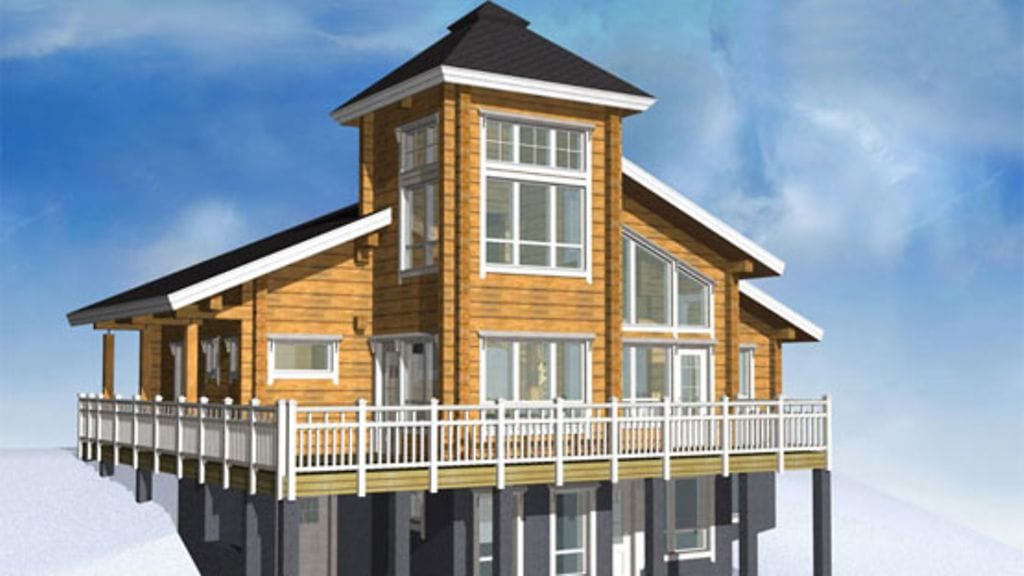 Virpi Kuitusen ja Jari Sarasvuon huvila. (Kuva: Honka)