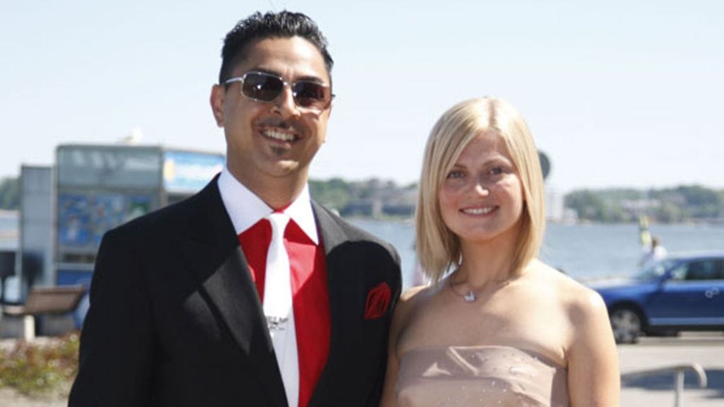 Arman Alizad ja Emilia Järvinen. (Kuva: Seppo Samuli/Lehtikuva)