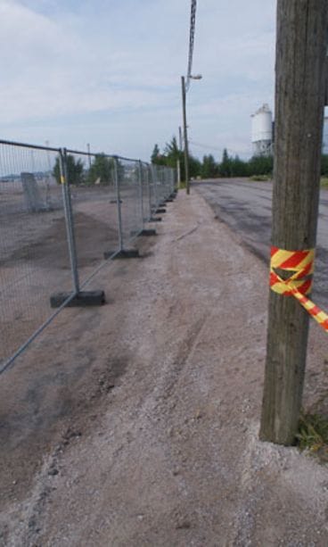 Madonnan konserttialue Helsingin Jätkäsaaressa. (Kuva: MTV Oy)