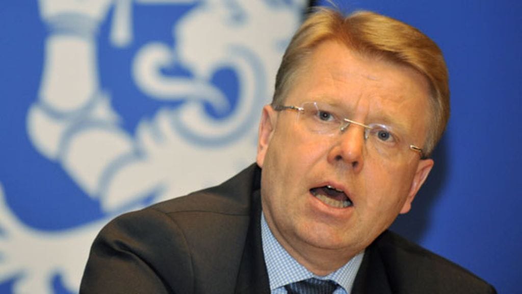 Puolustusministeri Jyri Häkämies. (Kuva: Jussi Nukari/Lehtikuva)