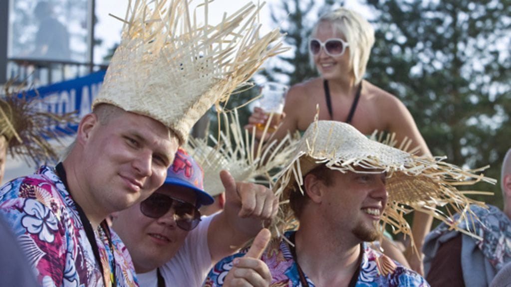 Yleisöä Neste Oil Rallissa (Kari Kuukka/MTV3)