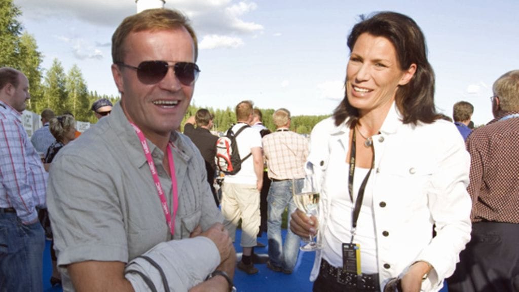 Tommi Mäkinen ja Pirjo Kankkunen (Kari Kuukka/MTV3)