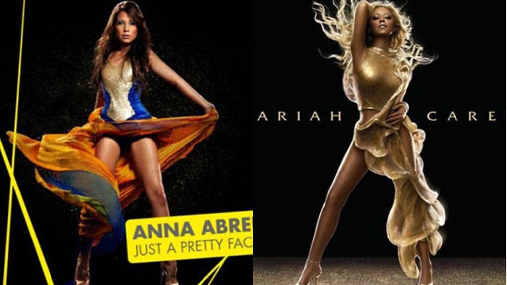 Anna Abreu ja Mariah Carey (Kuva: Sony BMG ja Island)