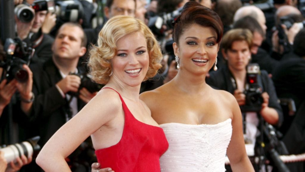 Elizabeth Banks ja Aishwayra Rai (EPA)