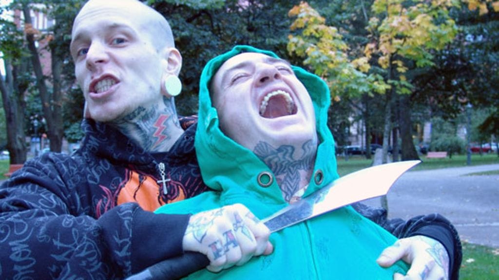 Sideshow-fakiirit Jussi Ranta ja Mr. eKtion. (Kuva: Santtu Palm/MTV3)
