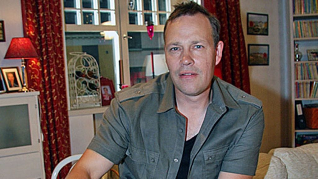 Salattujen elämien Lasse Sievinen eli näyttelijä Timo Jurkka. Kuva: MTV Oy.