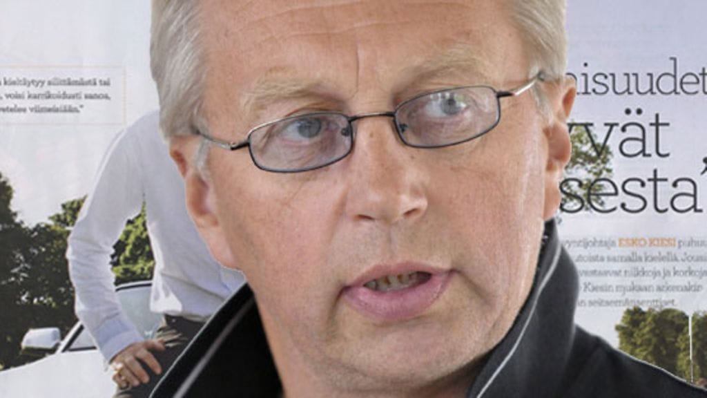 Entinen Audi-pomo Esko Kiesi, Anna-lehti. Kuvat: Lehtikuva ja Anna.