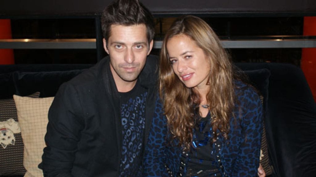 Jade Jagger Helsingissä miehensä Dan Williamsin kanssa 30.10.2009 (Kuva: MTV OY)