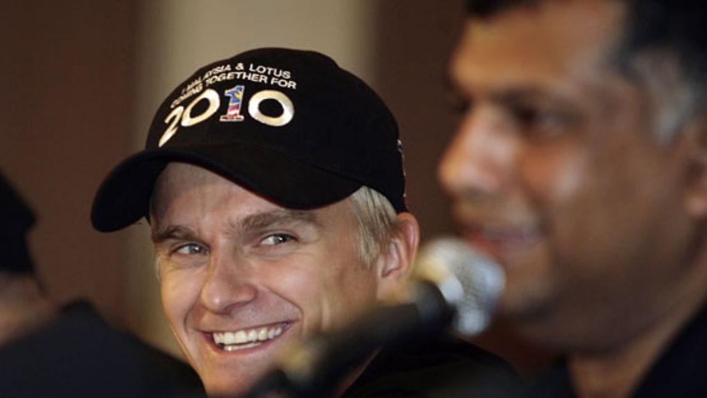 Lotus-kuski Heikki Kovalainen. (Kuva: EPA/All Over Press)