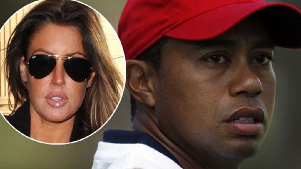 Tiger Woods ja Rachel Uchitel (Kuva: Wireimage ja EPA)