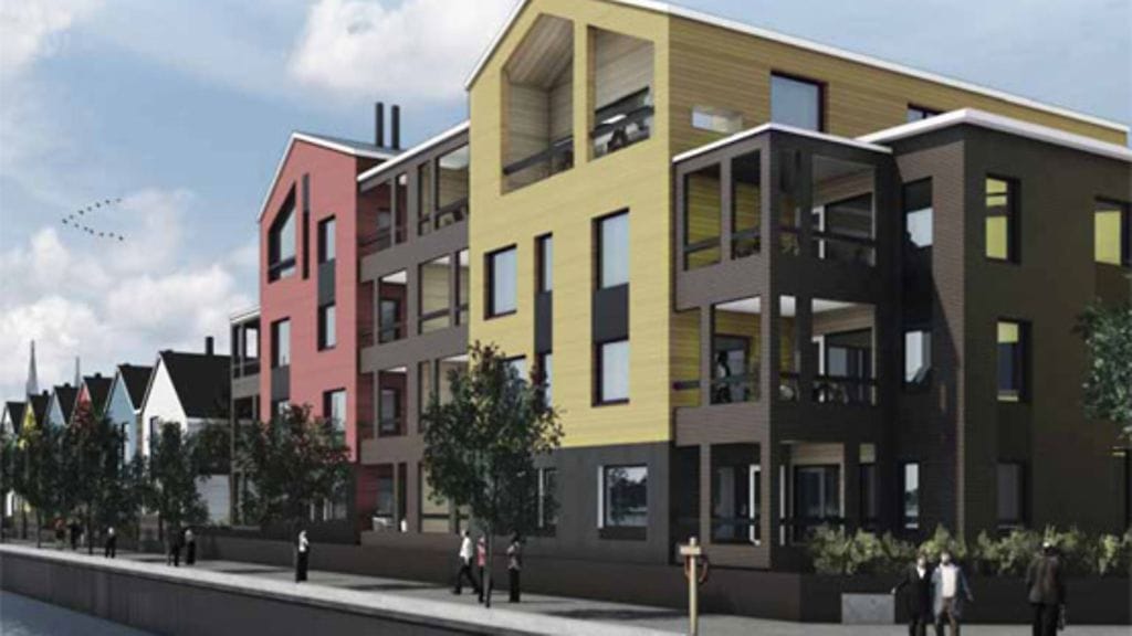 Taiteilijan näkemys As oy Sipoonrannan Nautiluksesta.