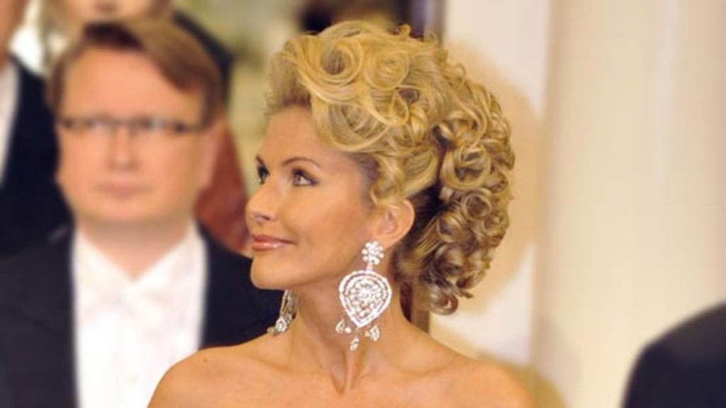 Tanja Karpela Linnan juhlissa 2008.