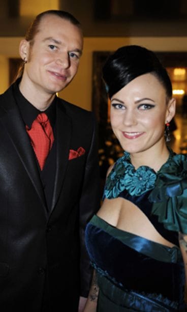 Mira Luoti ja Kristian Björk (Kuva: Lehtikuva)