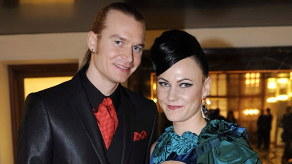 Mira Luoti ja Kristian Björk (Kuva: Lehtikuva)