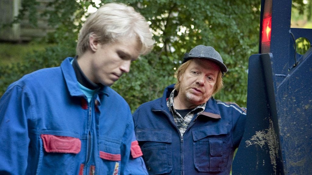 Jon Jon Geitel, Jed, ja Heikki Silvennoinen, "Saastamoinen", elokuvassa Roskisprinssi