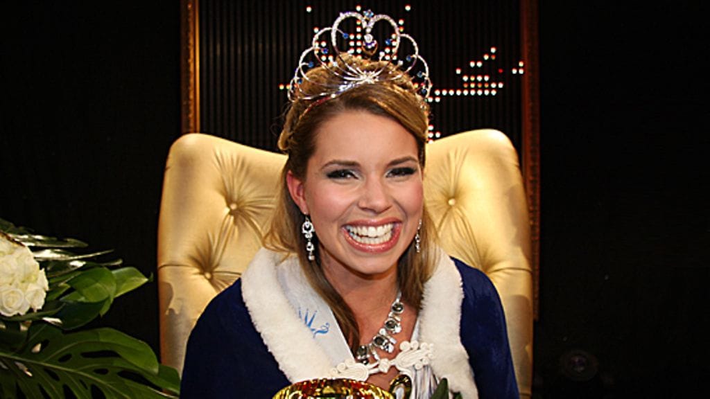 Miss Suomi 2010 Viivi Pumpanen. (Kuva: MTV3)
