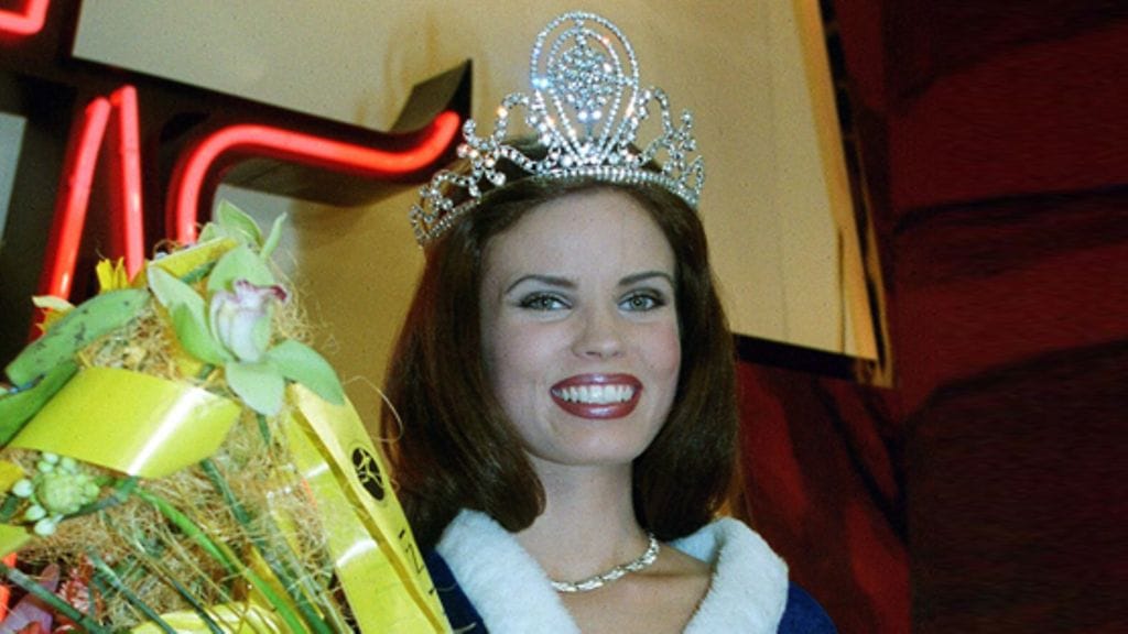 Miss Suomi 2000 Suvi Miinala. Kuva: Lehtikuva.
