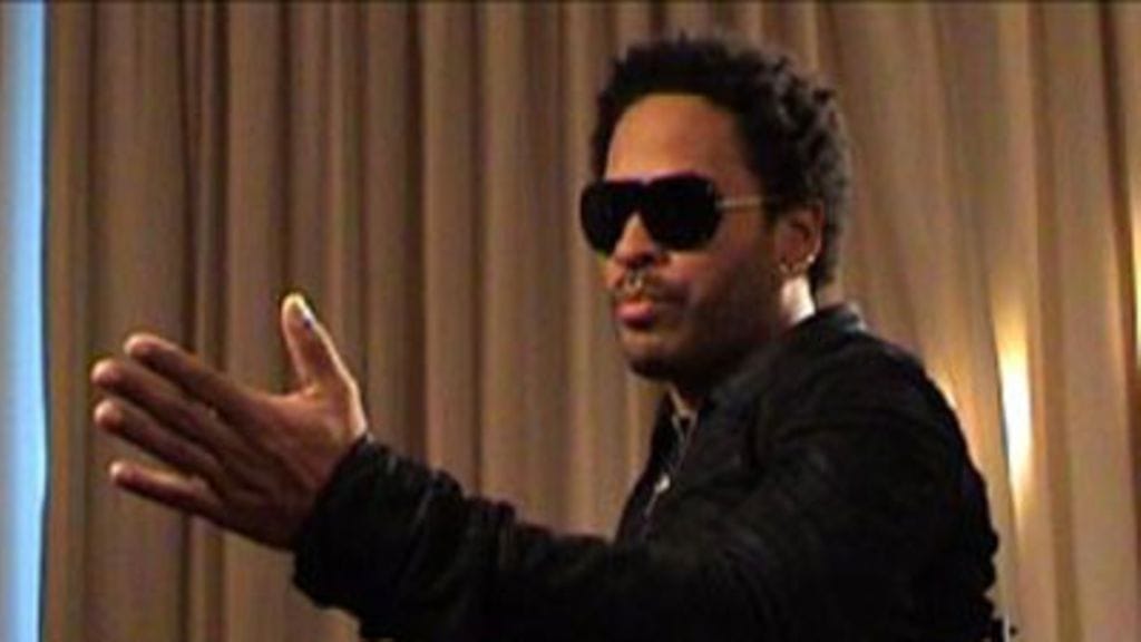 Lenny Kravitz purki tuntojaan musiikkiin (Kuva: MTV3)