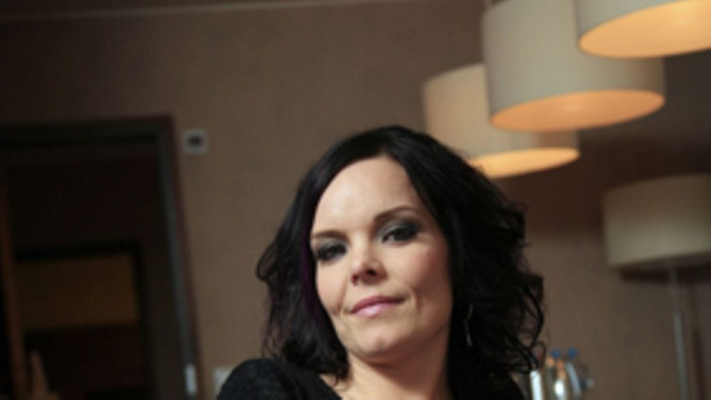 Nightwish-solisti Anette Olzon. Kuva: Pekka Sakki / Lehtikuva.