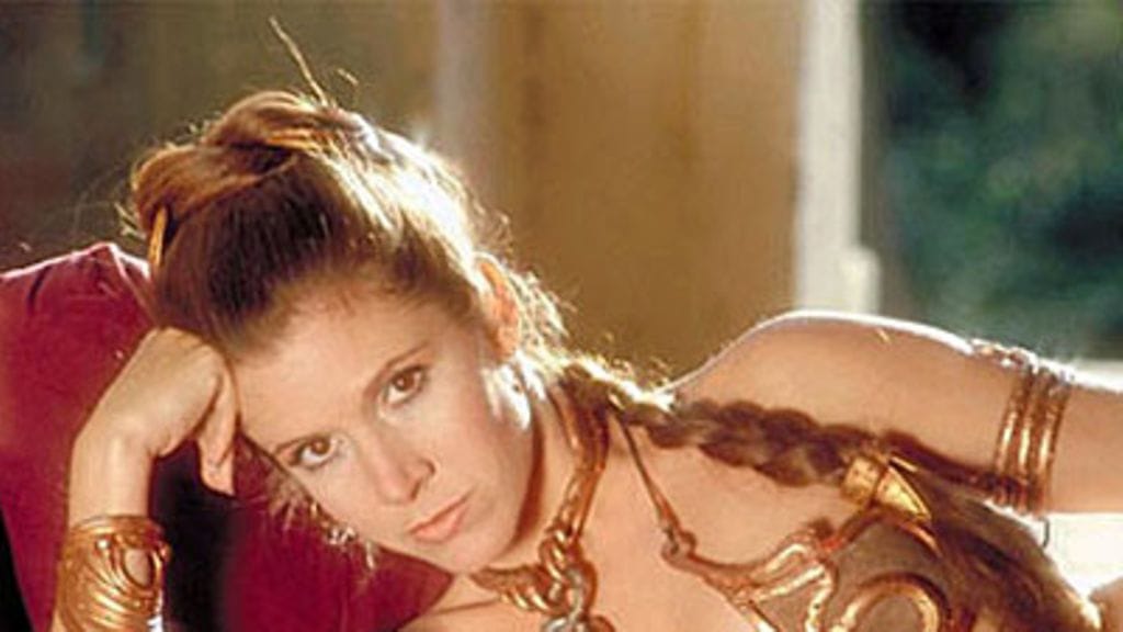 Carrie Fisher.